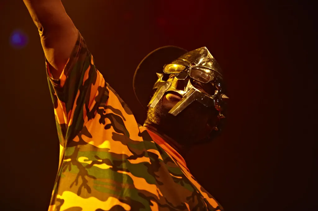 MF DOOM performing at HMV Forum, London